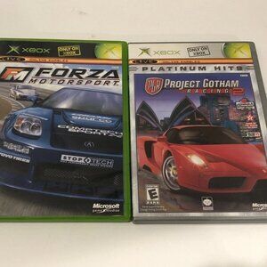 Project Gotham Racing 2 + Forza Motorsport, XBOX Games, Preowned